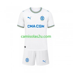 Camisolas de futebol Olympique de Marseille Criança Equipamento Principal 2026/27 Manga Curta